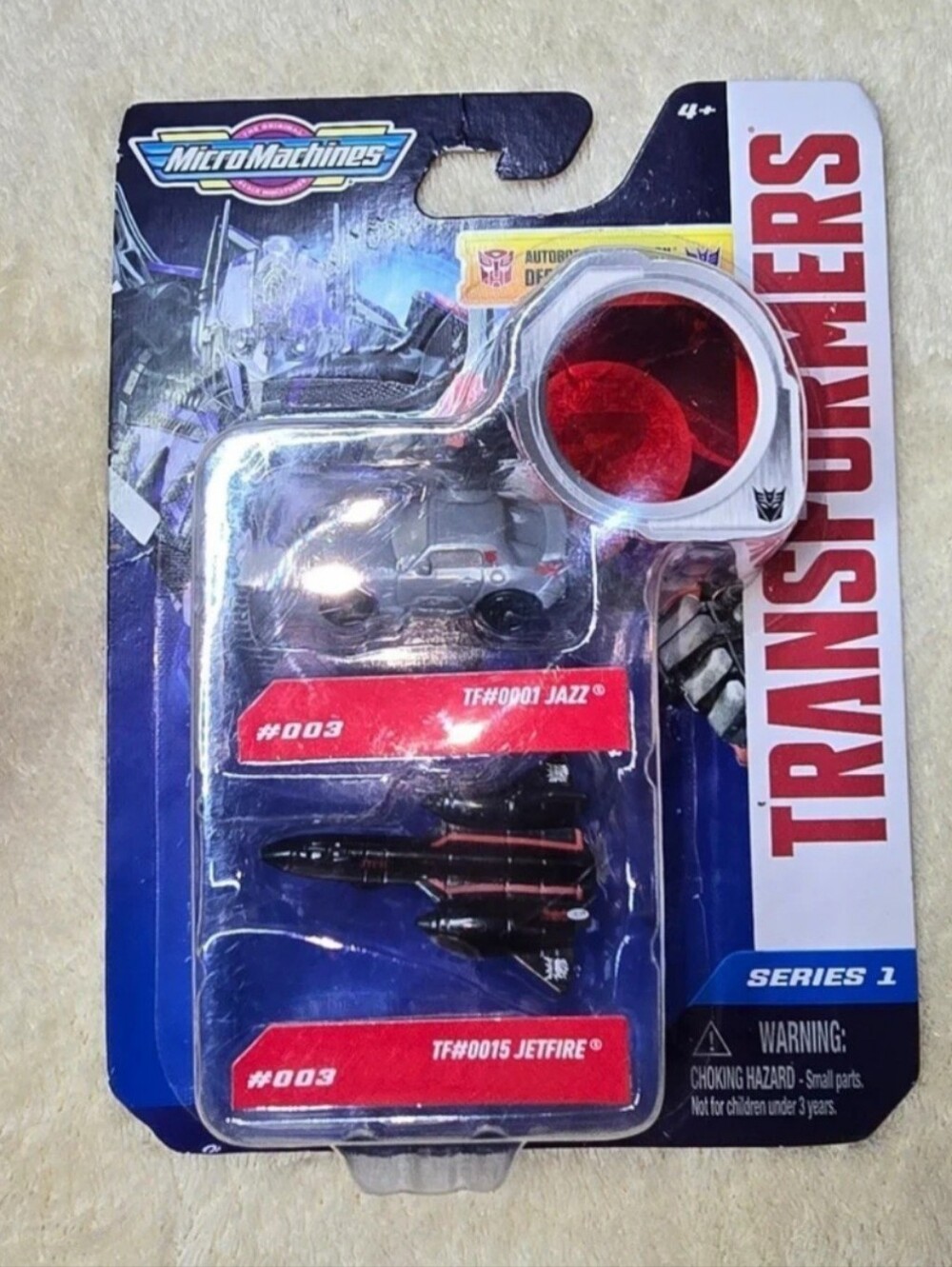 Micro Machines Transformers 2-Pack #003 Jazz / Jetfire (Series 1) (NISB)